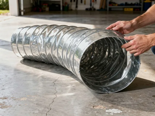 Greenwich Dryer Vent Cleaning specialist using advanced equipment for thorough duct cleaning in Greenwich